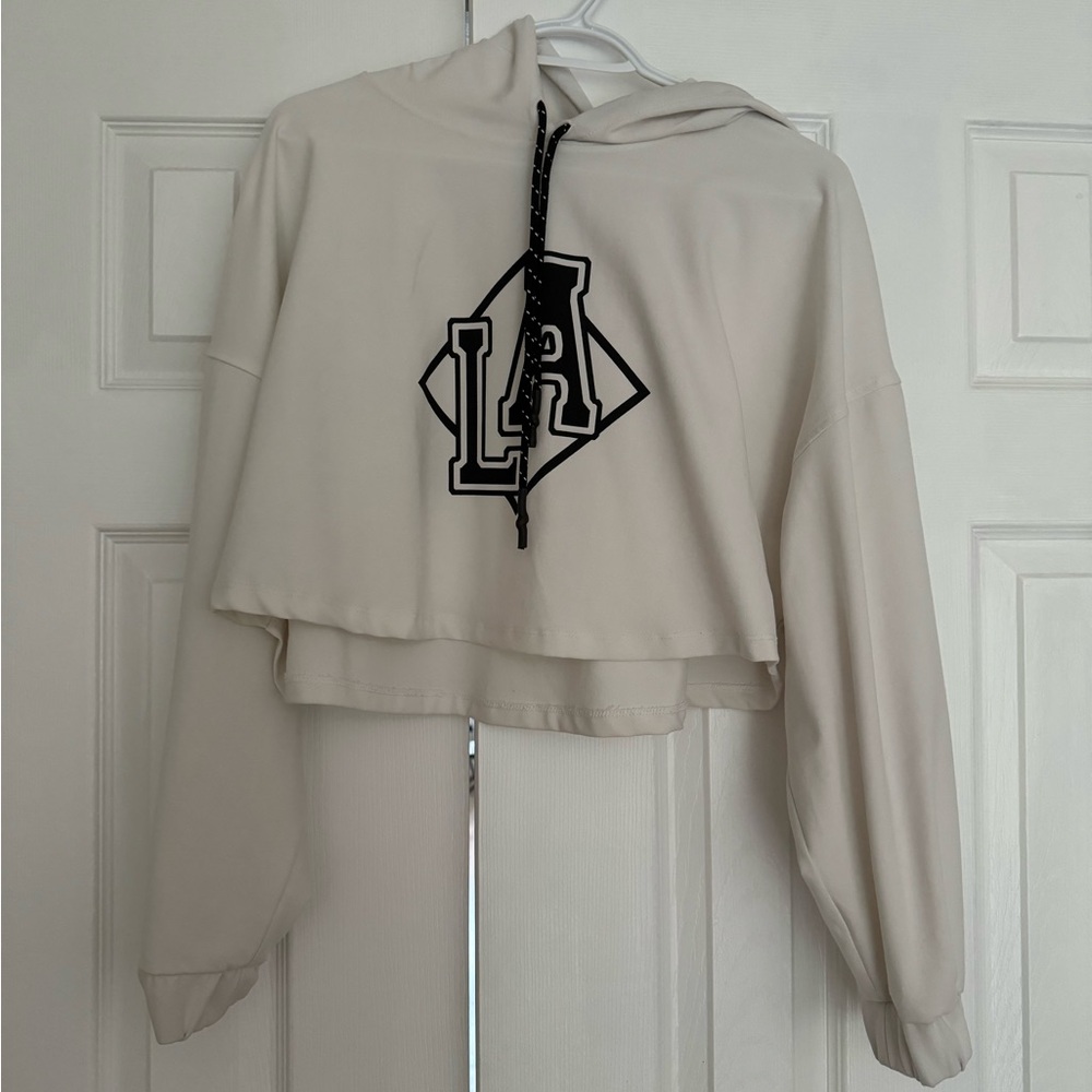Zara | Cropped LA hoodie